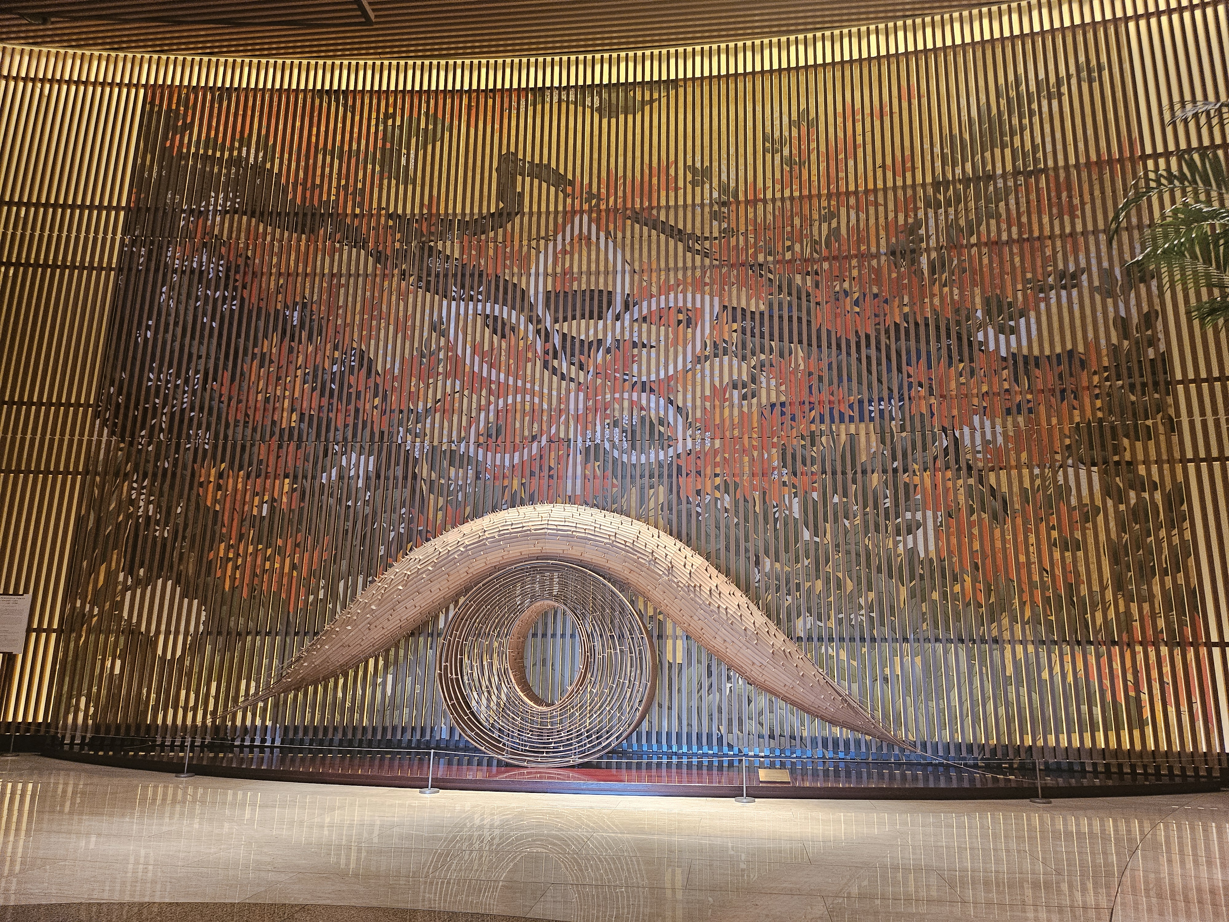 Hotel lobby detail
